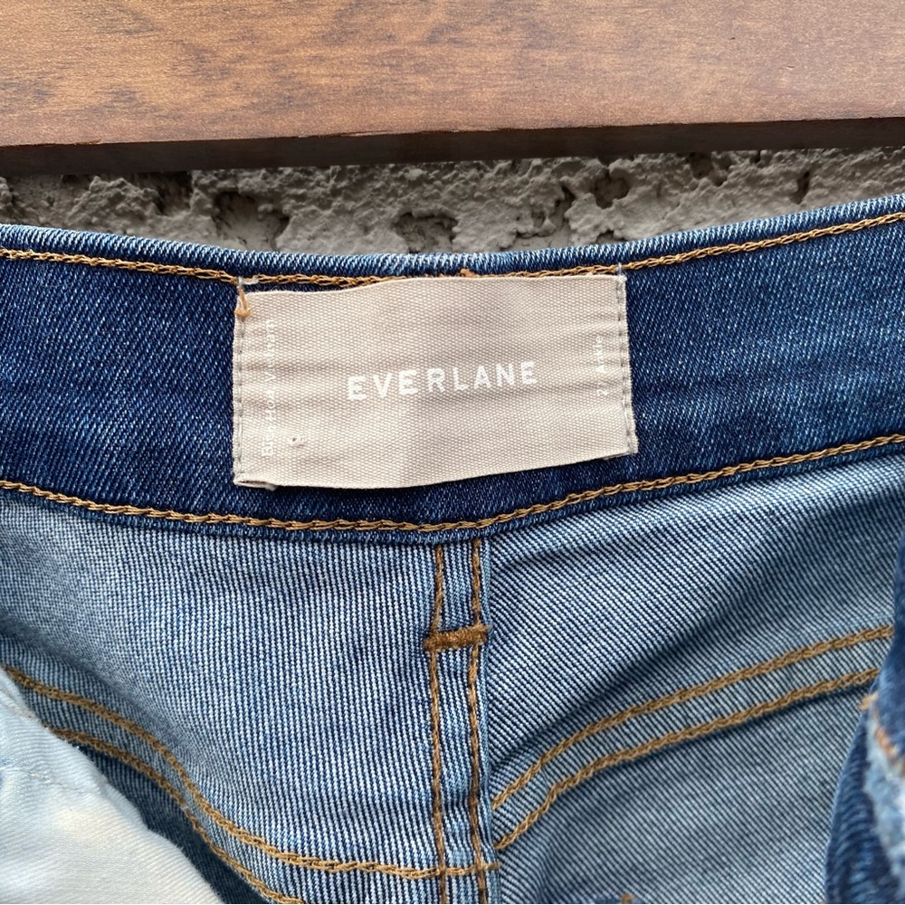 EVERLANE Medium Wash High Rise Skinny Jeans - Picture 8 of 8